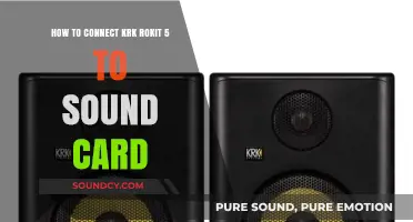 Connecting KRK Rokit 5 to Your Sound Card: A Step-by-Step Guide