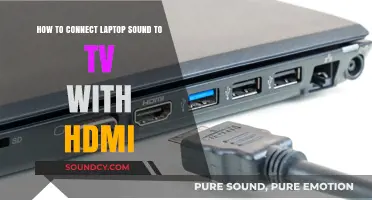 Connect Laptop Sound to TV via HDMI: A Simple Guide