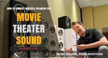 Create Cinematic Audio: Connecting Multiple Speakers for Movie Theater Sound
