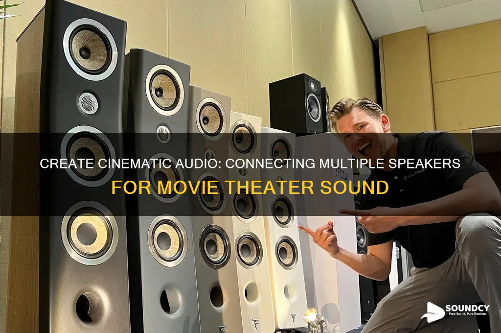 how to connect multiple speakers for movie theater sound