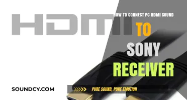 Connect PC HDMI Audio to Sony Receiver: A Step-by-Step Guide