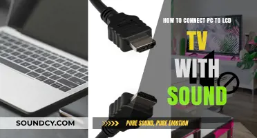Connect Your PC to LCD TV with Sound: Easy Guide