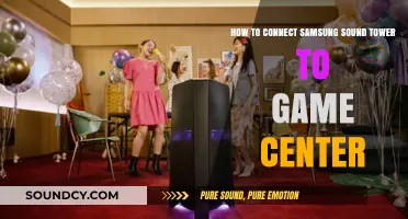 Connect Samsung Sound Tower to Game Center: Easy Setup Guide
