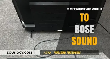 Connect Sony Smart TV to Bose Sound System: Easy Guide