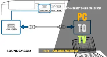 Easy Guide: Connecting Your PC to TV via Sound Cable