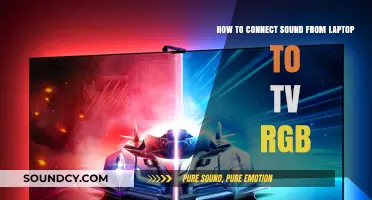 Connect Laptop Audio to TV via RGB: A Simple Guide