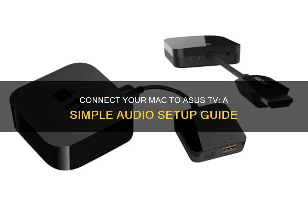 how to connect sound from mac to asus tv