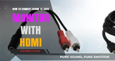 Connect Sound to Your Asus Monitor via HDMI: A Quick Guide