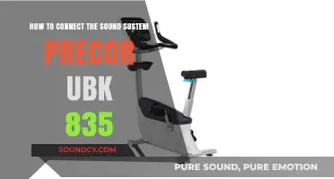 Connecting Your Precor UBK 835 Sound System: A Step-by-Step Guide