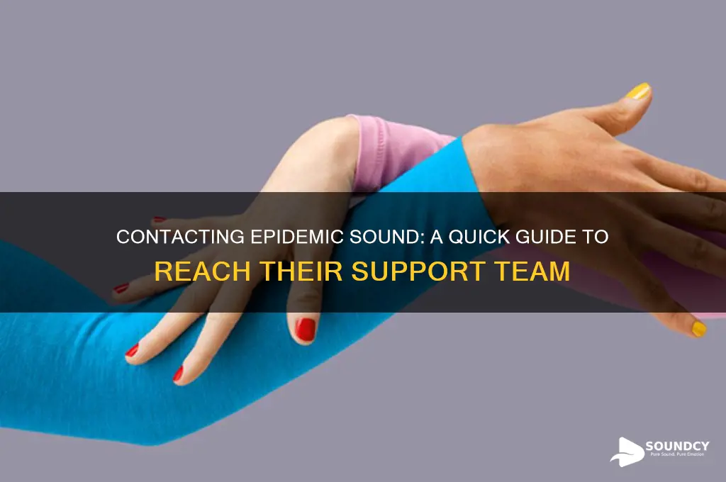 how to contact epidemic sound
