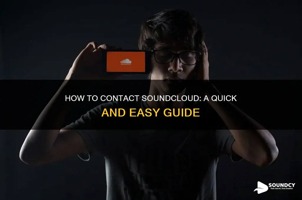 how to contact sound cloud