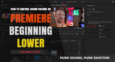 Mastering Premiere Pro: Starting Audio at Lower Volume for Smooth Edits