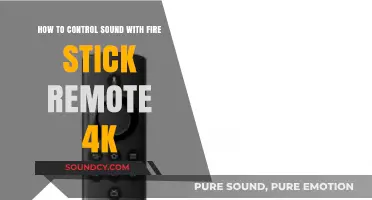 Master Fire Stick 4K Remote: Effortlessly Control Sound Settings