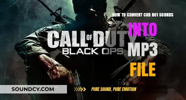 Convert Call of Duty BO1 Sounds to MP3: Easy Guide
