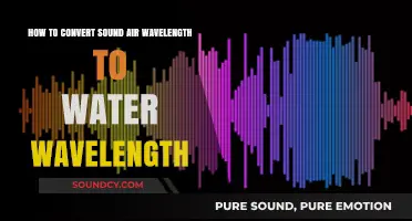 Converting Sound Wavelengths: Air to Water Transformation Explained