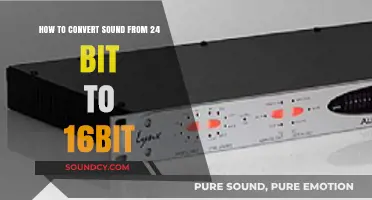 Converting Audio: Simplify 24-Bit Sound to 16-Bit Effortlessly