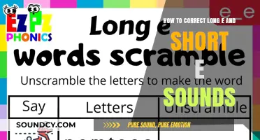Mastering English Phonics: Correcting Long E and Short E Sounds Easily