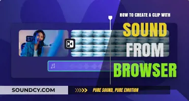 Create Browser-Based Clips with Sound: A Simple Step-by-Step Guide