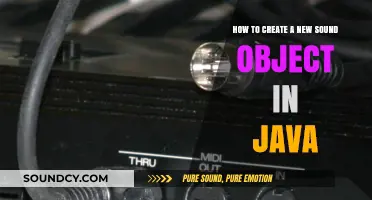 Mastering Java Sound: Creating New Sound Objects Step-by-Step