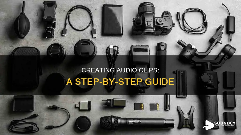 how to create a sound clip