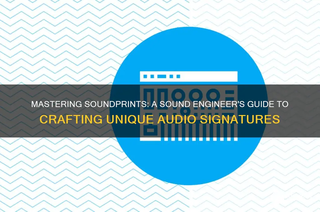 how to create a soundprint as a sound engineer
