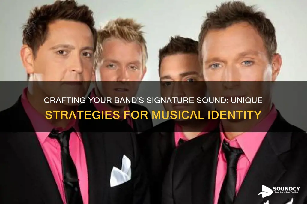 how to create a unique sound for your band