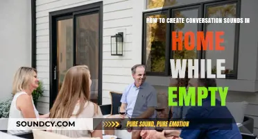 Crafting Ambient Home Sounds: Simulating Conversations in Empty Spaces