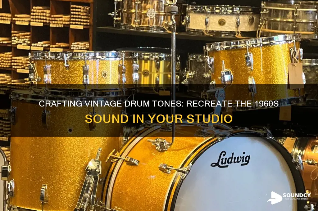 how to create drum sounds of the 1960