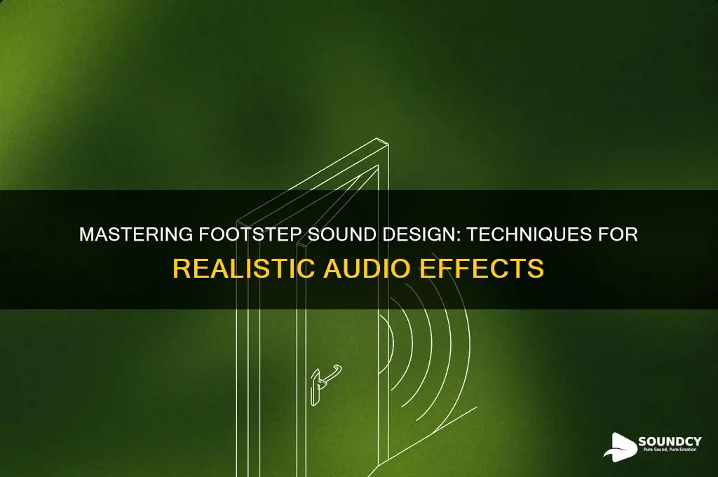 how to create footstep sounds