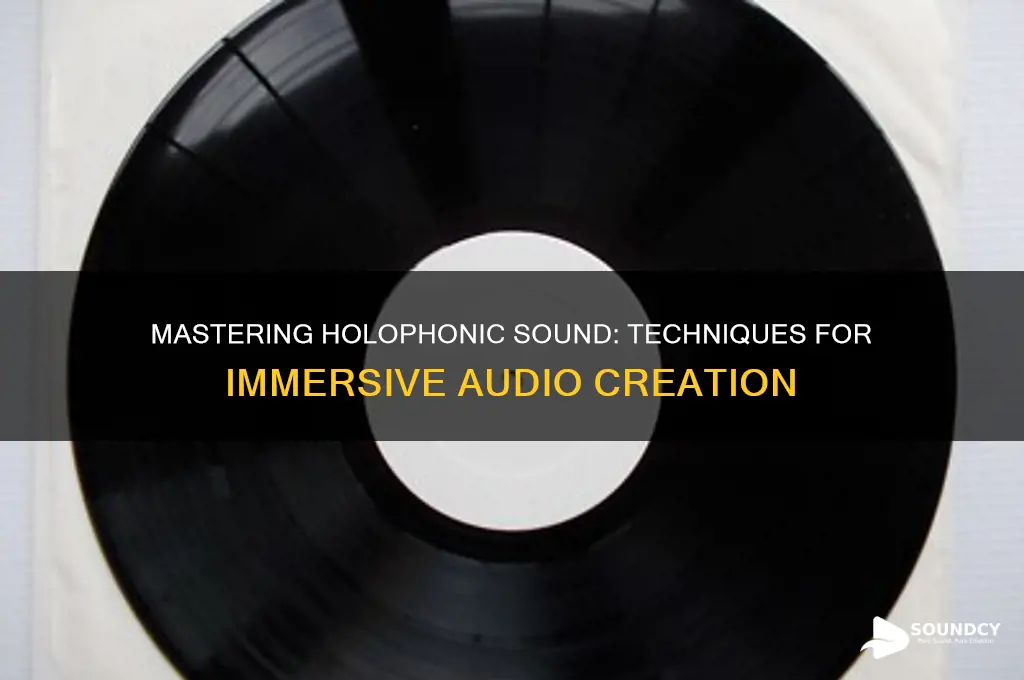 how to create holophonic sound