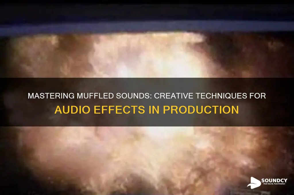 how to create muffled sounds