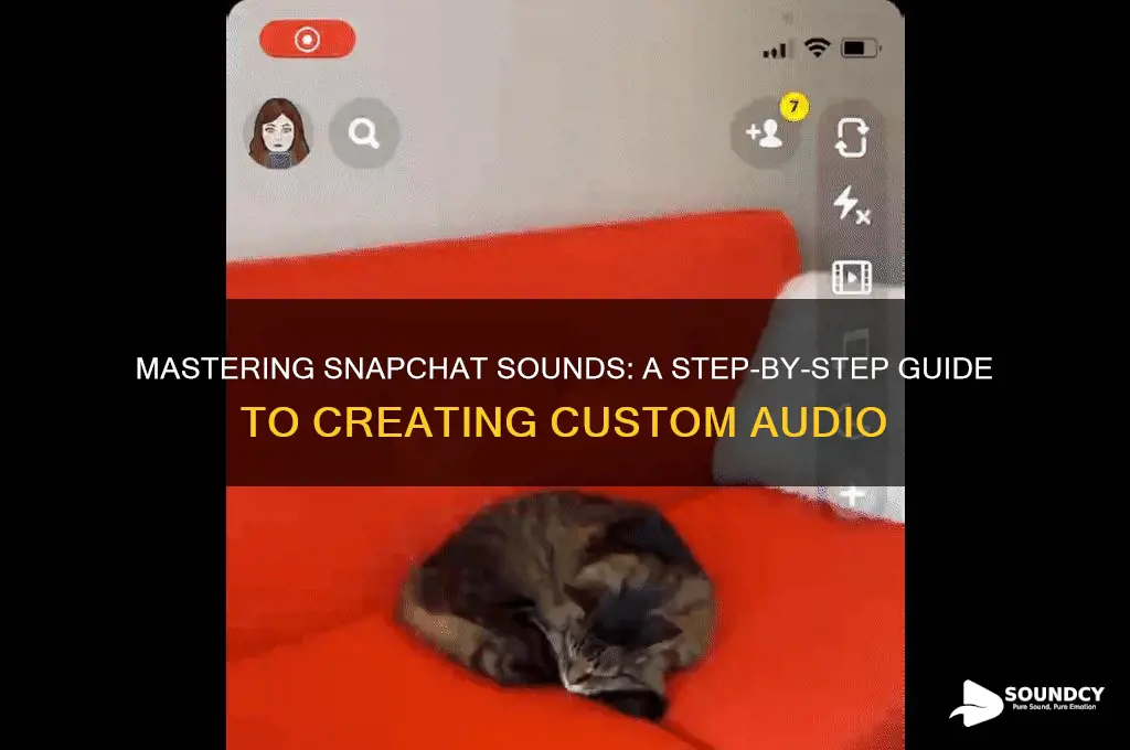how to create snapchat sound