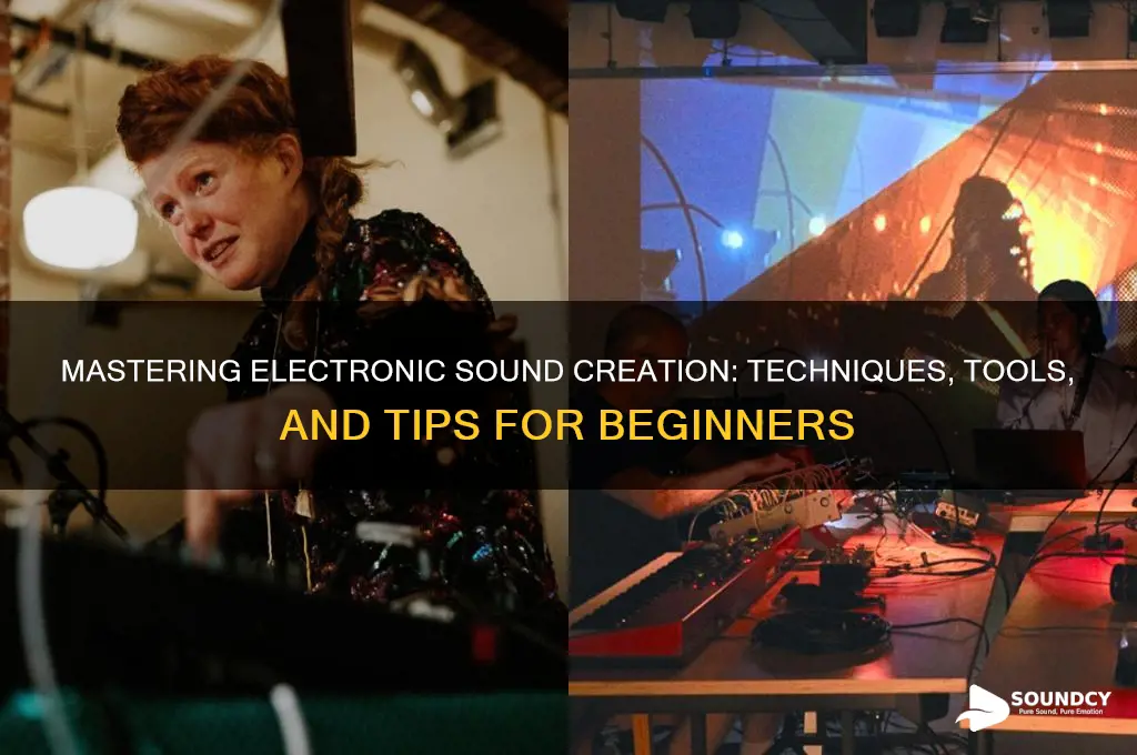 how to create sound electronically