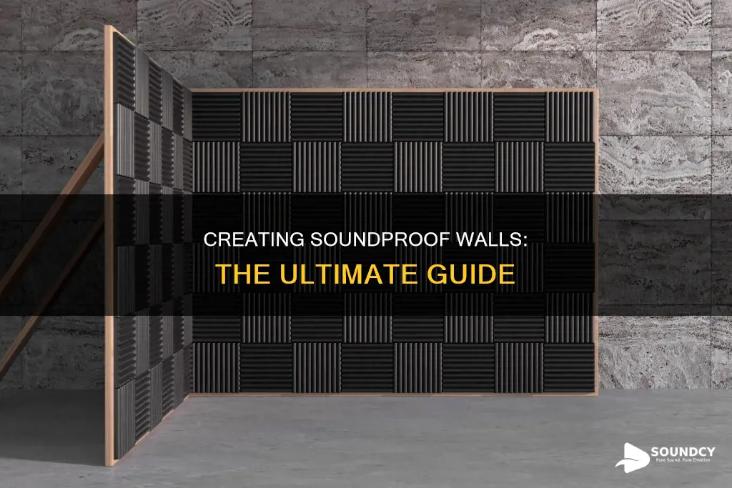 how to create sound proof walls