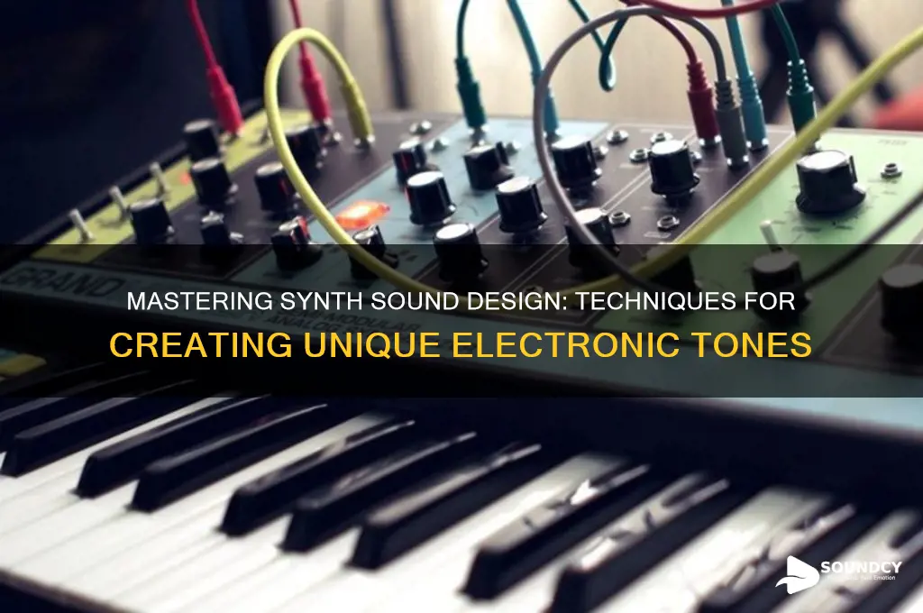 how to create synth sounds
