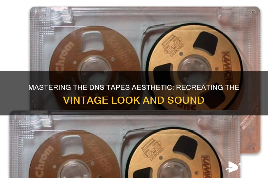 how to create the dns tapes look and sounds