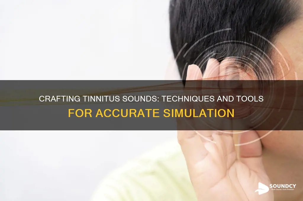 how to create tinnitus sounds
