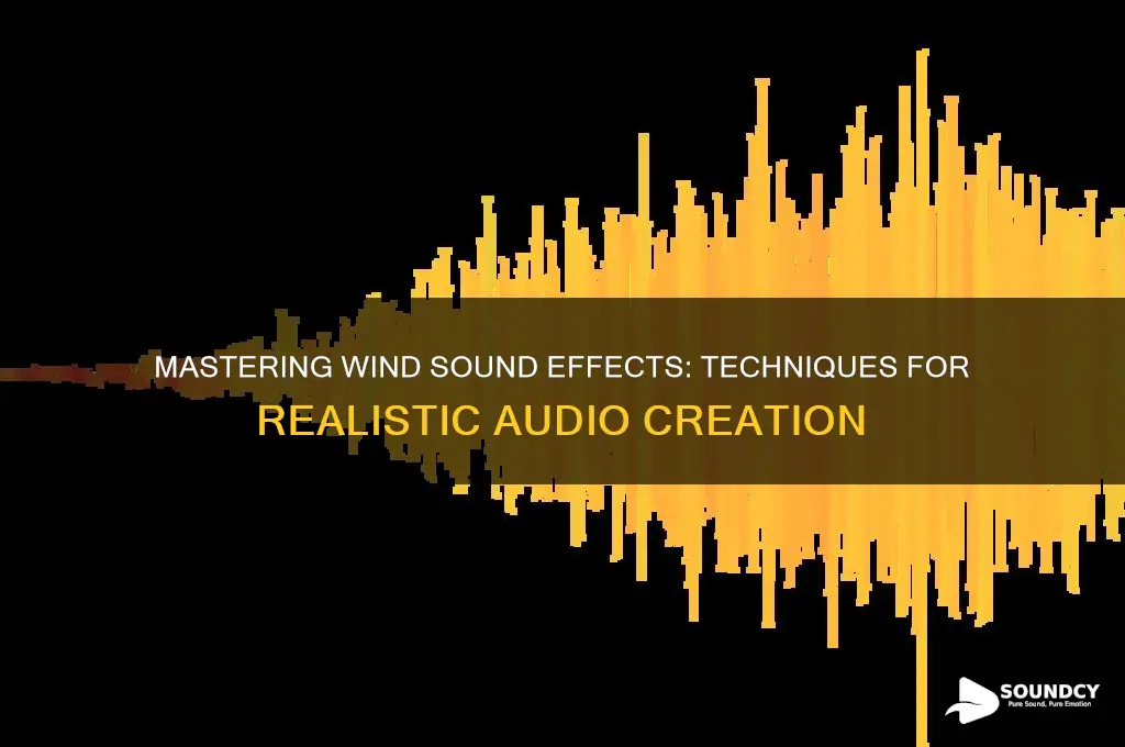 how to create wind sound