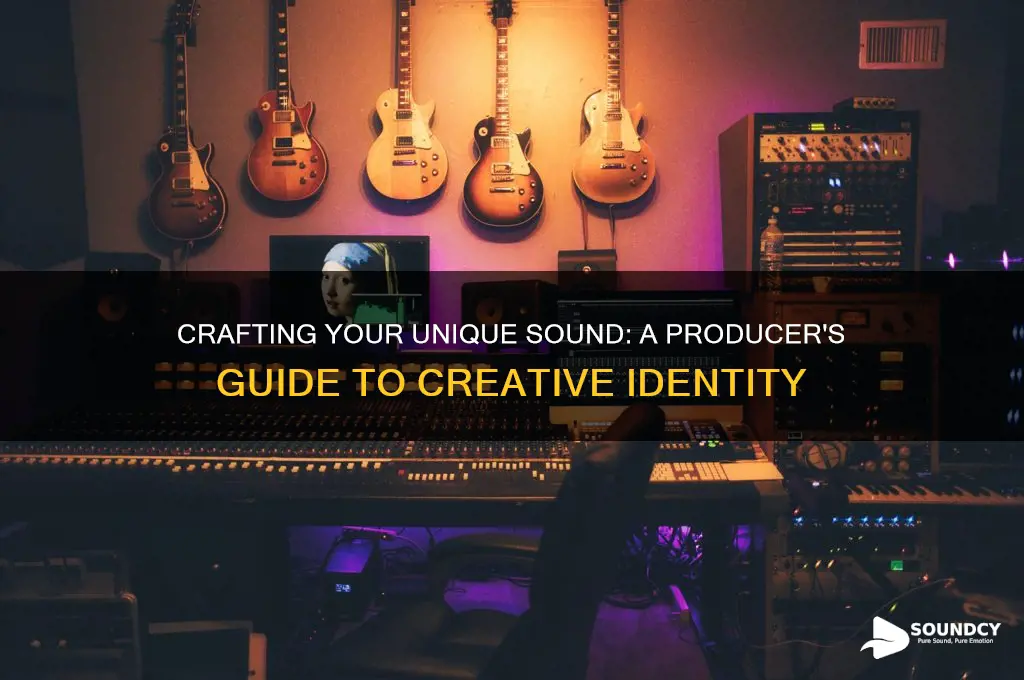 how to create your own sound as a producer