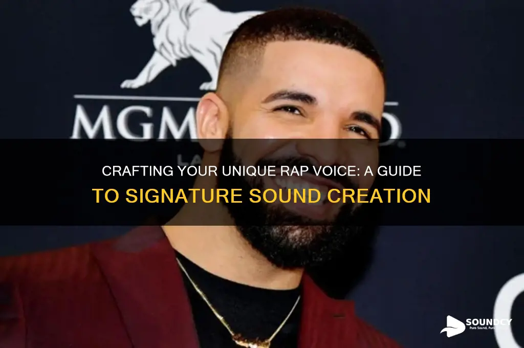 how to create your own sound as a rapper