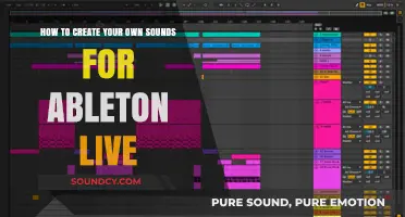 Craft Unique Sounds: A Guide to Creating Custom Audio in Ableton Live