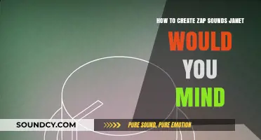Crafting Zap Sounds: A Guide Inspired by Janet's Technique