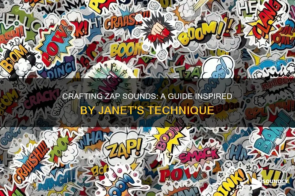 how to create zap sounds janet would you mind