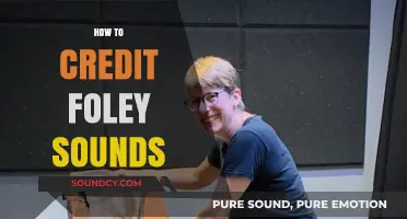 Mastering Foley Sound Crediting: Essential Tips for Proper Attribution