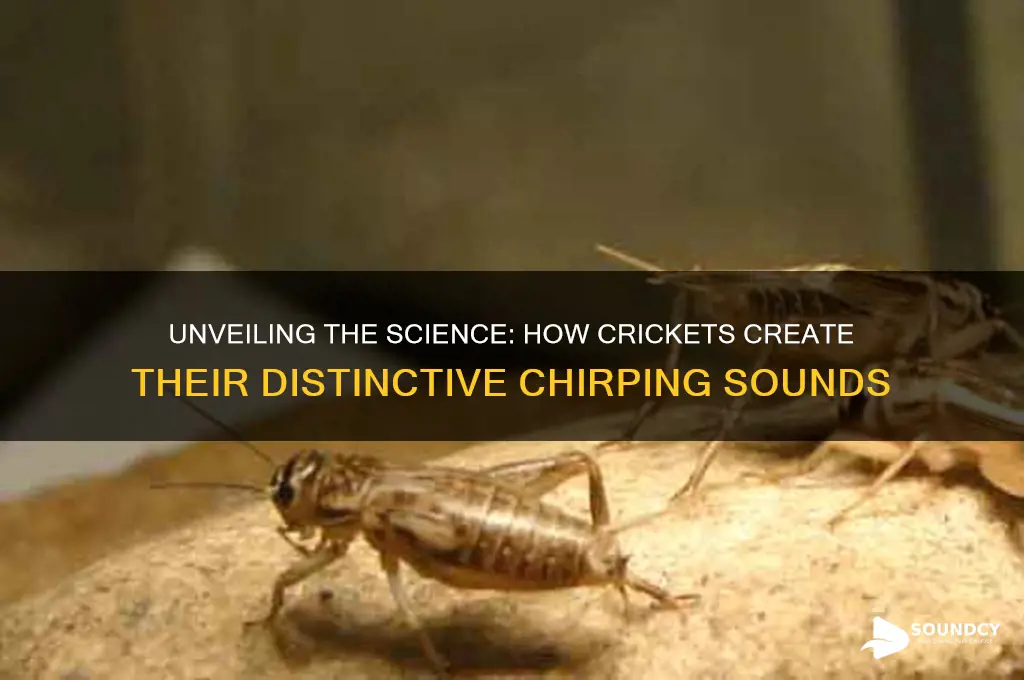 how to crickets make sound
