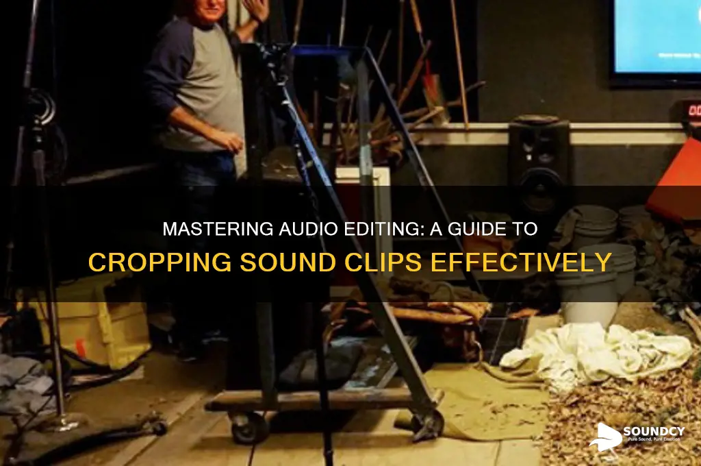 how to crop sound clips