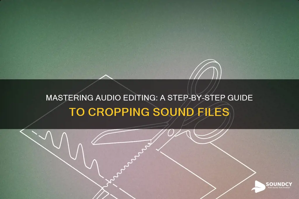 how to crop sound files