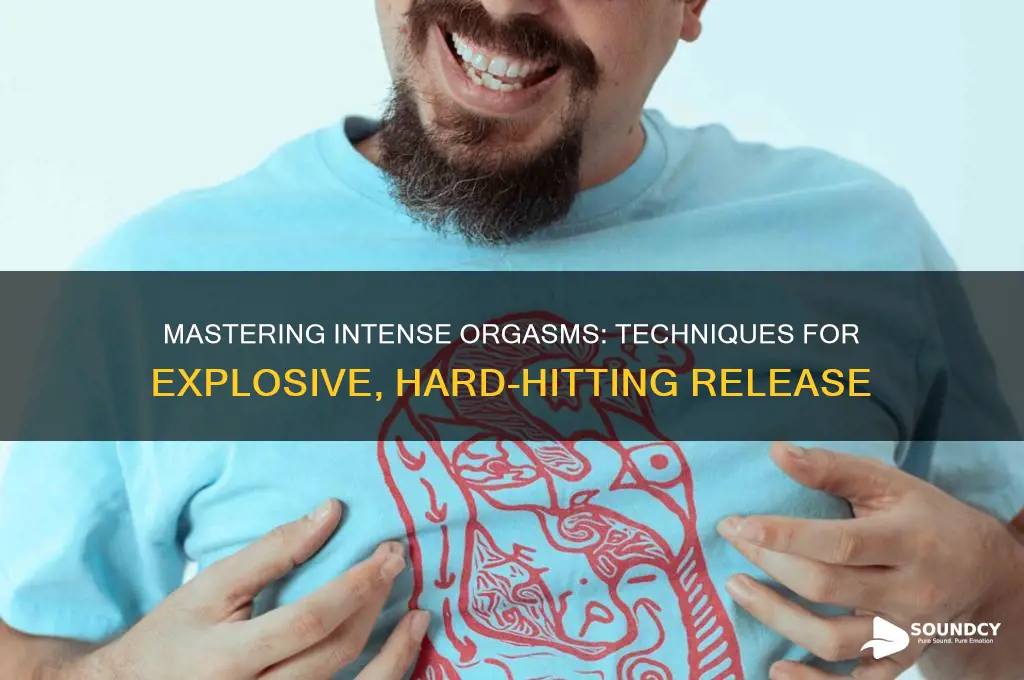 how to cum hard sound