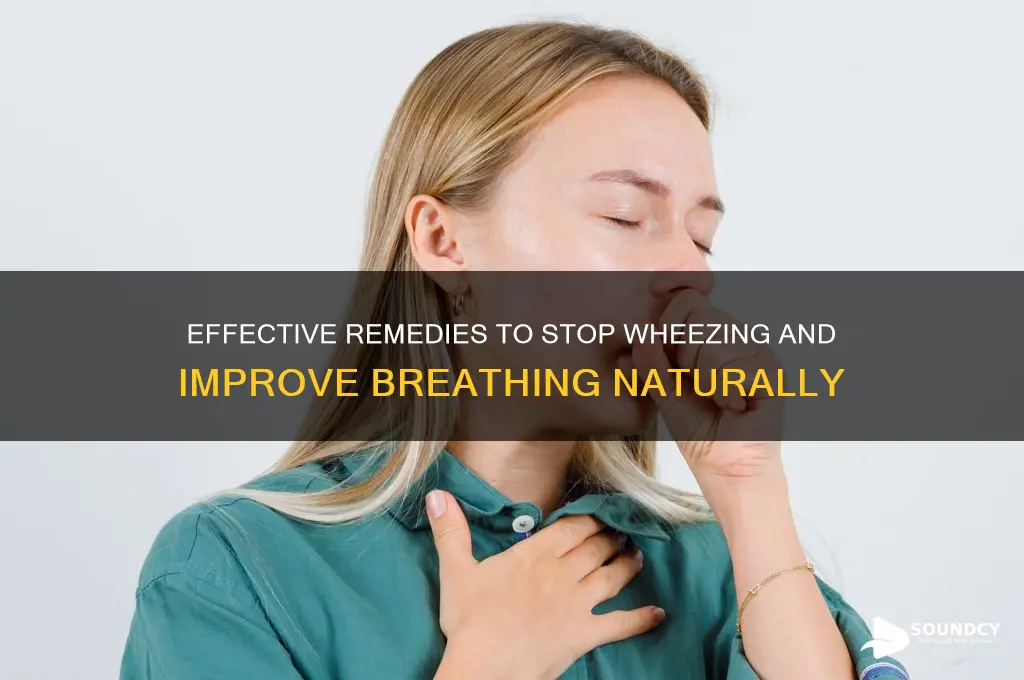 how to cure wheezing sound