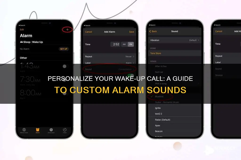 how to custom alarm sound